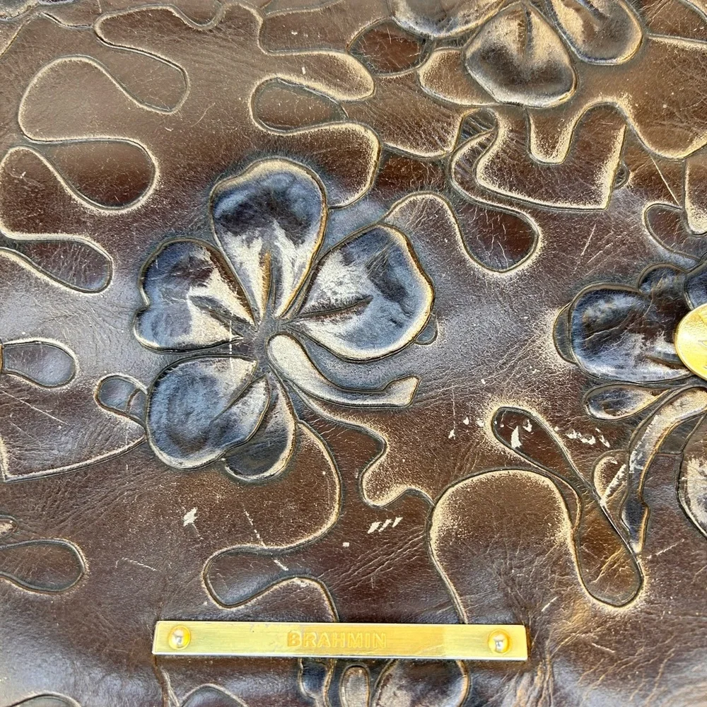 Brahmin Floral Jody Crossbody Purse - Picture 2 of 8